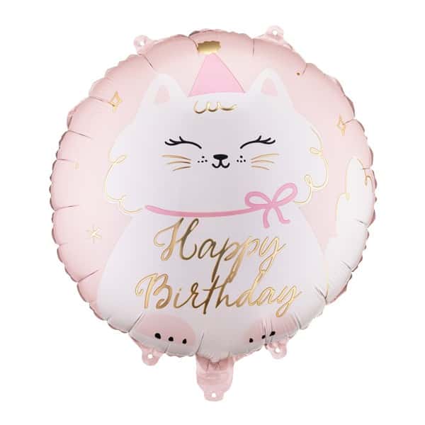 Balon maca Happy birthday