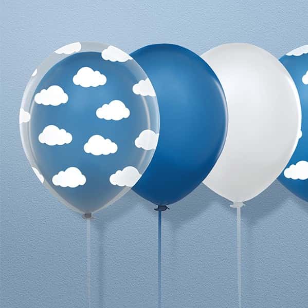 Providni balon sa bijelim oblacima, slika 2