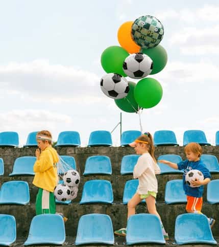 Balon HBD sa loptama, slika 2