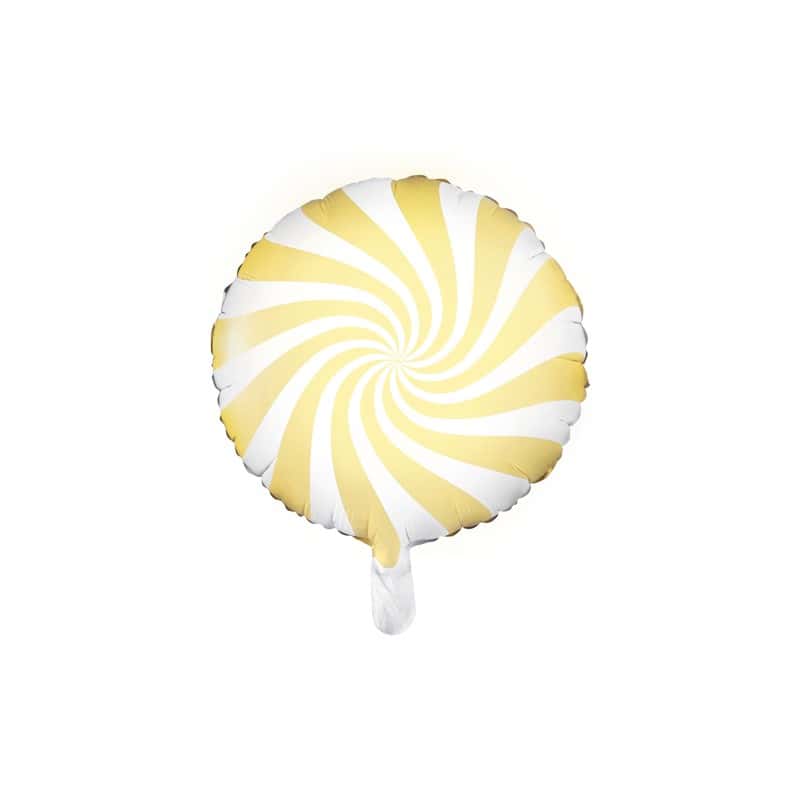Balon lizalica svijetlo žuta