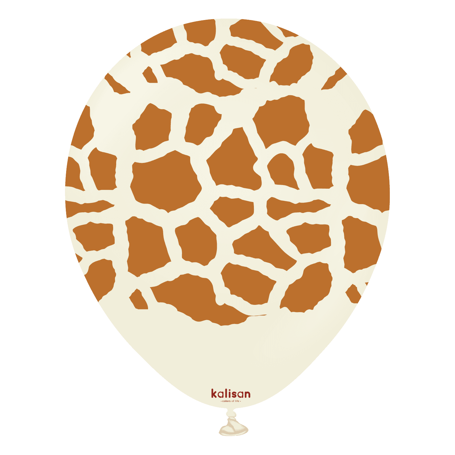 Balon Safari giraffe White sand 12"