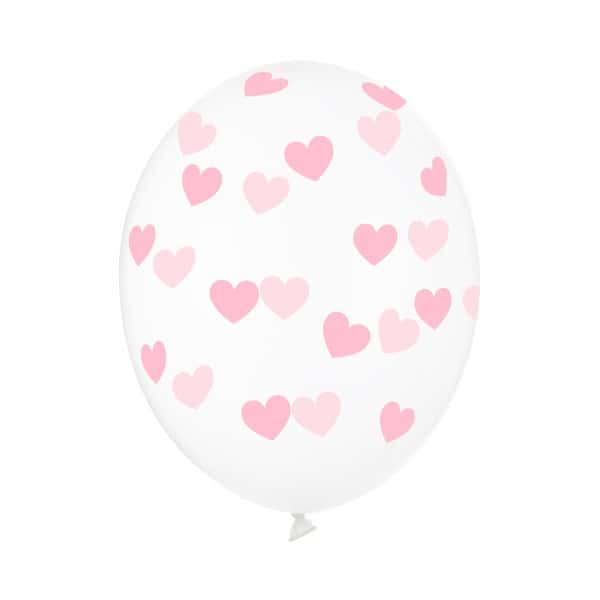 Providni balon sa rozim srcima
