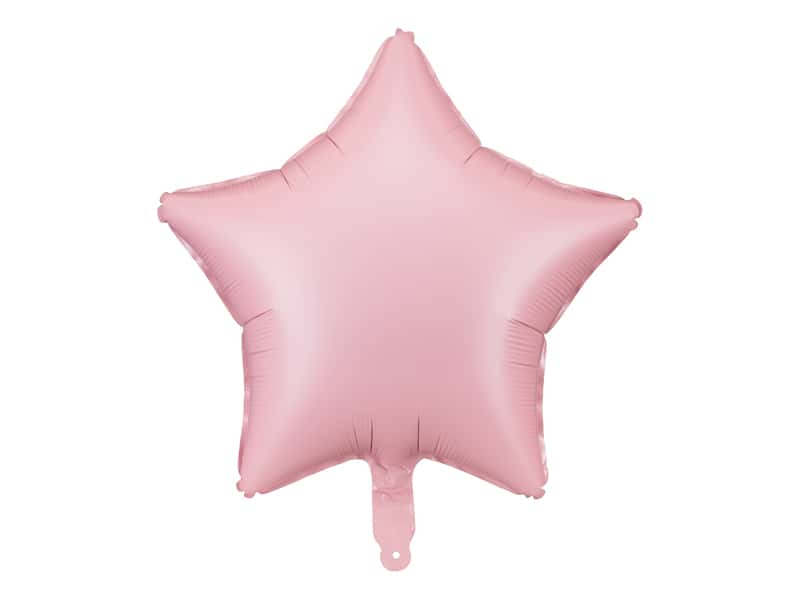 Rozi balon u obliku zvijezde