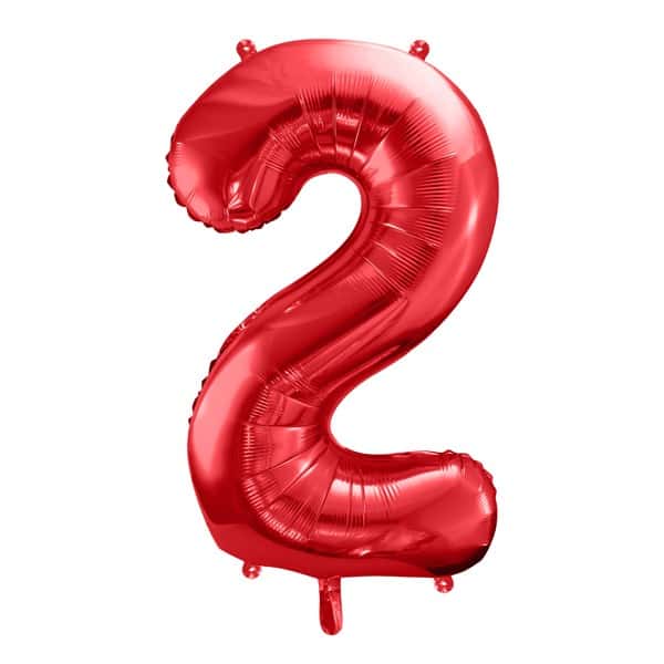 Crveni balon broj 2