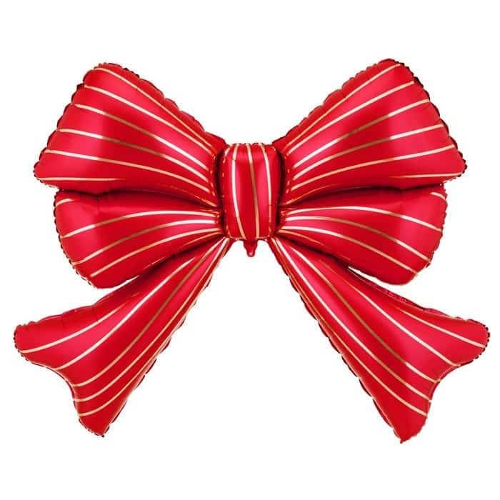 Balon crvena mašna XXL
