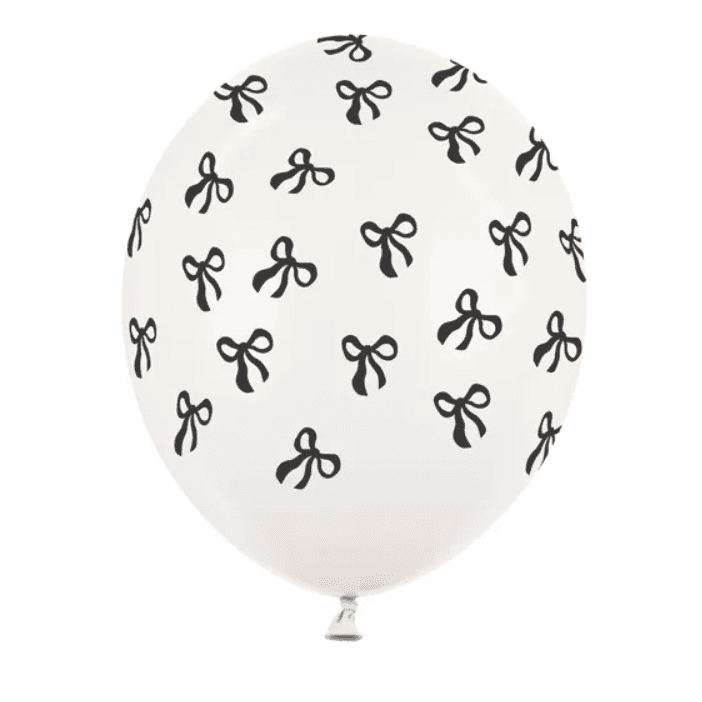 Balon sa crnim mašnicama
