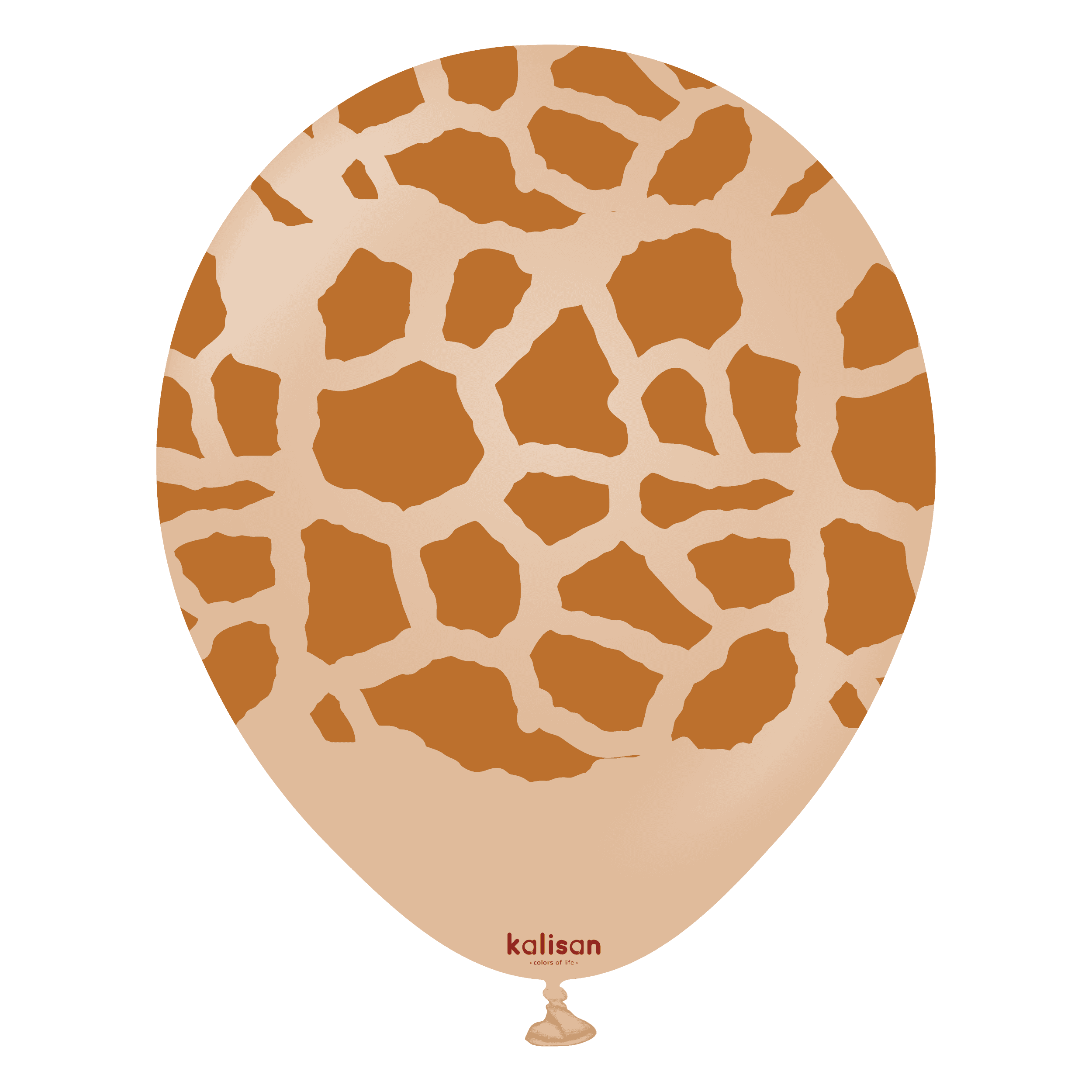 Balon Safari giraffe Desert sand 12"