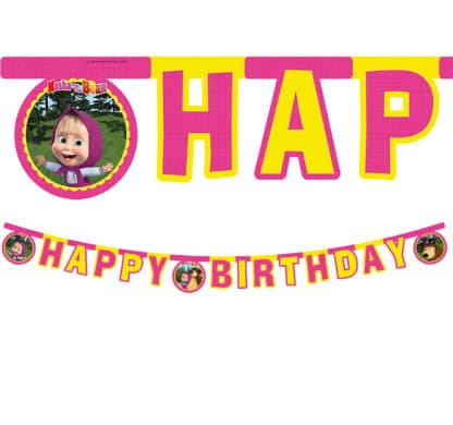 Masha & the Bear "Happy Birthday" baner 1