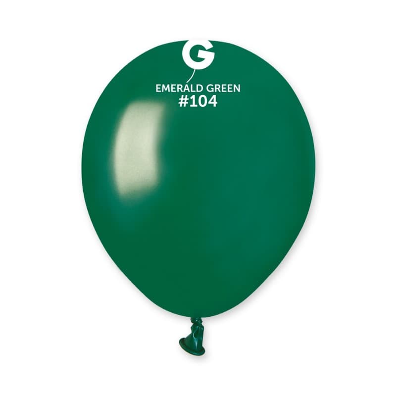 Balon Emerald green 5" 1