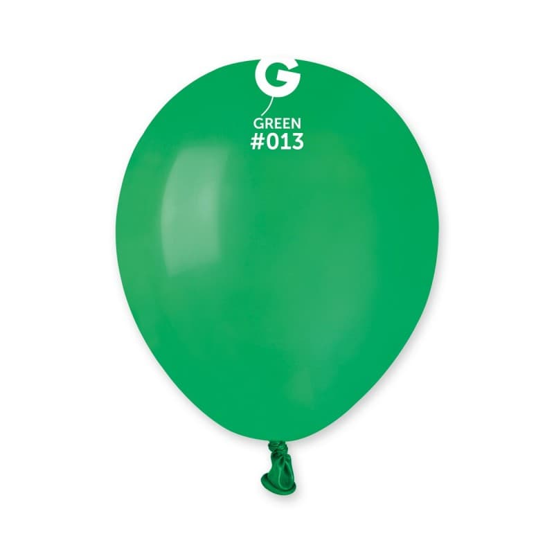 Balon Green 5" 1