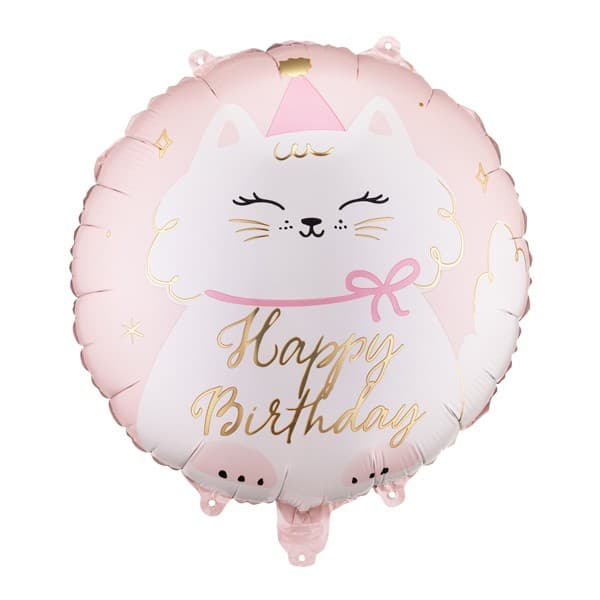 Balon maca Happy birthday 1