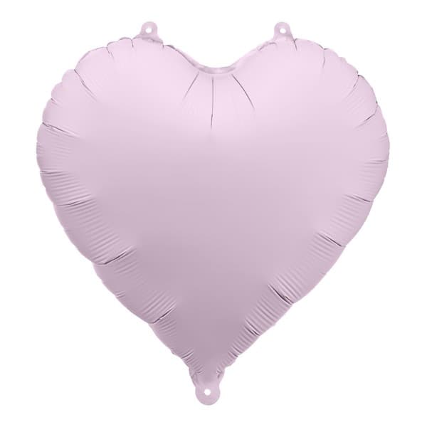 Lila balon u obliku srca 1