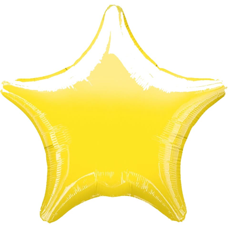 Žuti balon u obliku zvijezde 1