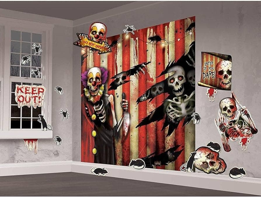 Creepy carnevil dekoracija 1