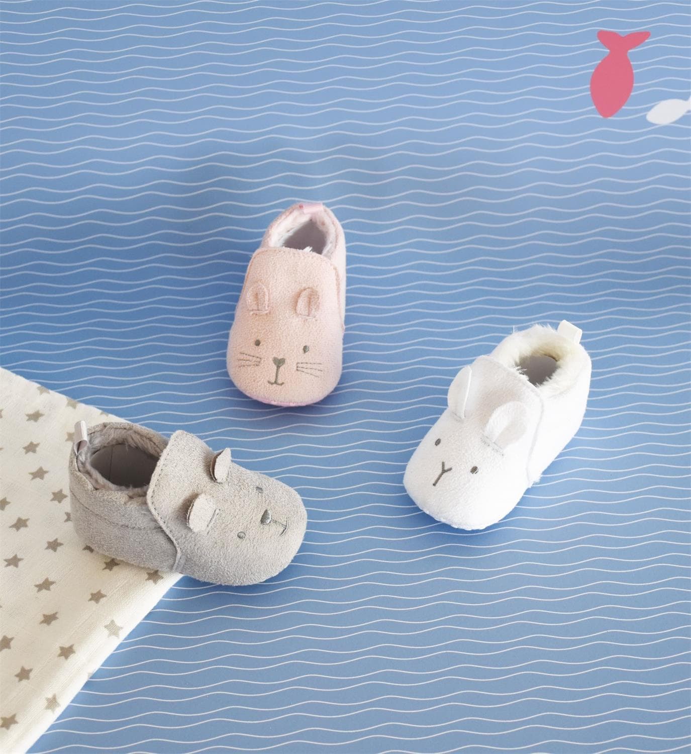 Baby pink- CHAUSSONS BEBE 4