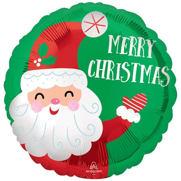Balon Deda Mraz Merry Christmas 1