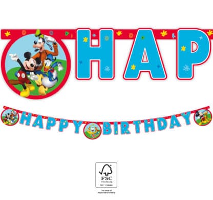 Mickey Mouse  "Happy Birthday" baner 1