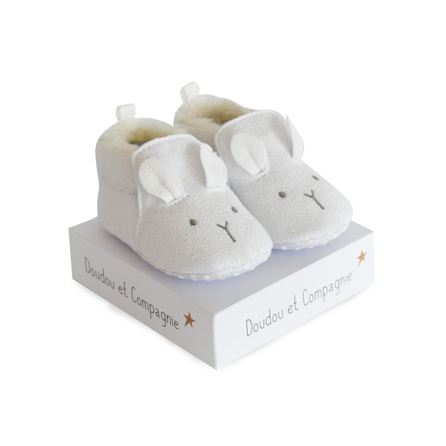 Baby white- CHAUSSONS BEBE 1