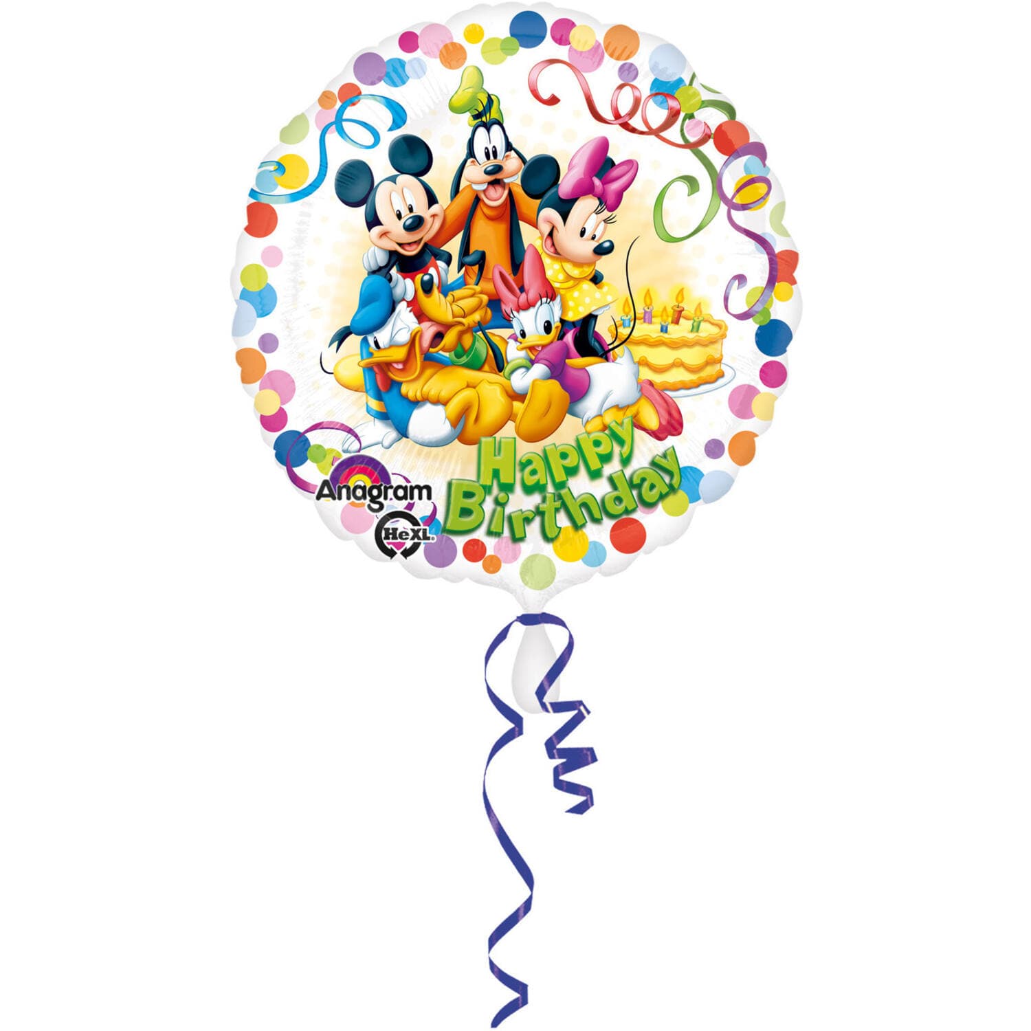 Balon Mickey & Friends HBD 1