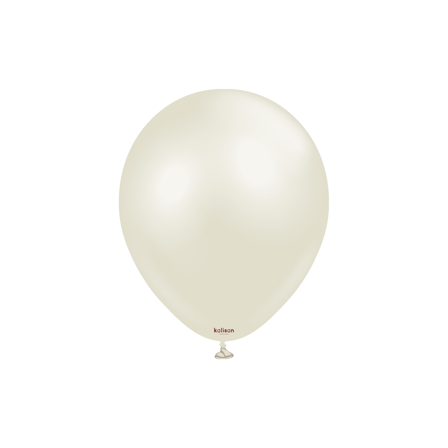 Balon Aura Ivory white 5" 1
