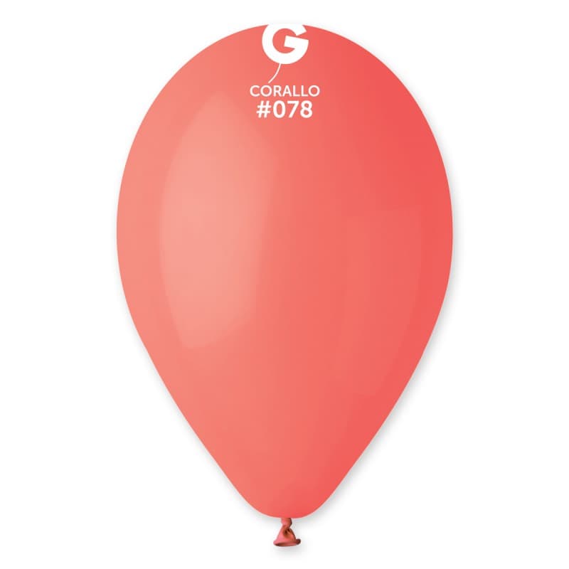 Balon Coral 10" 1