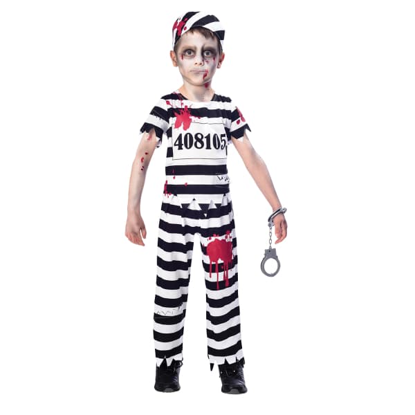 Kostim Zombie Convict 7 - 8 godina 1