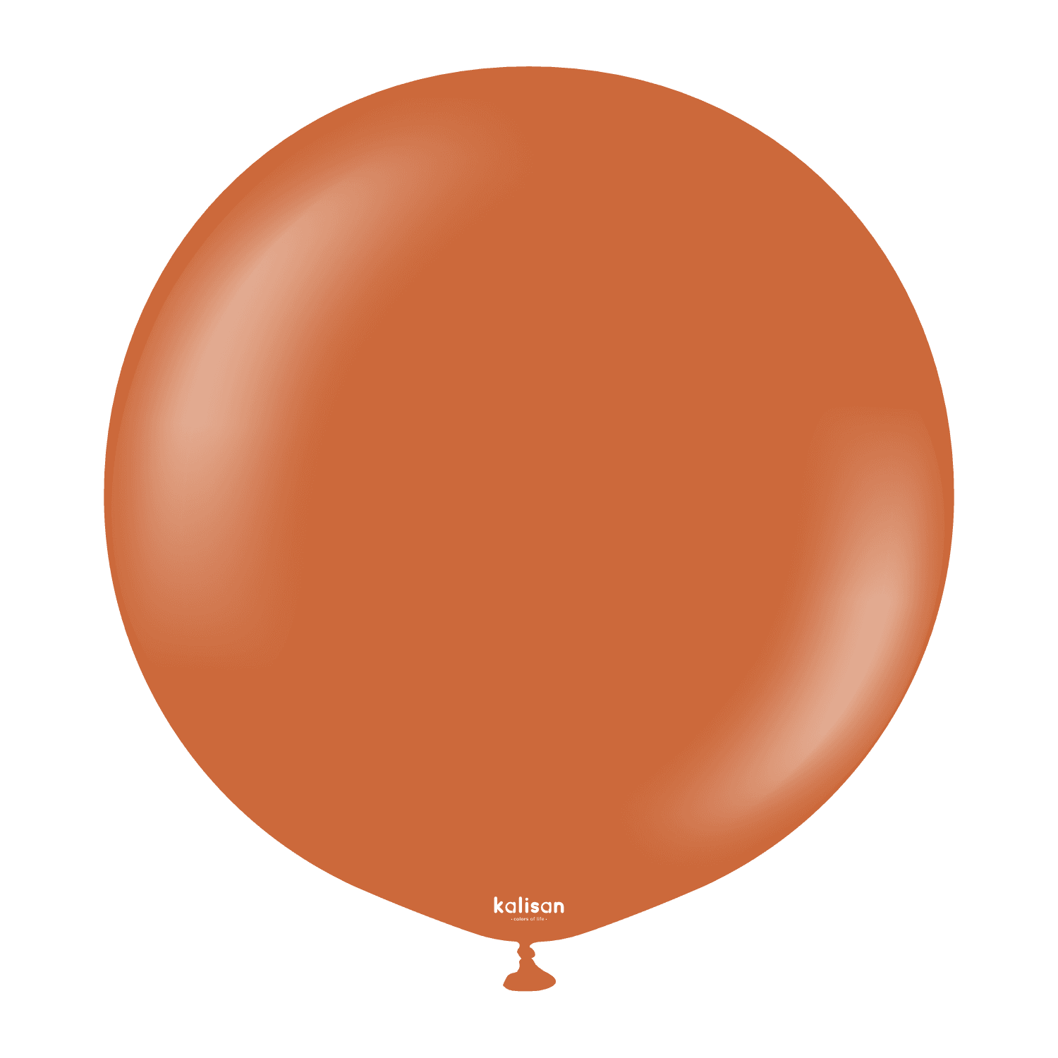 Balon Retro Rust orange 18" 1