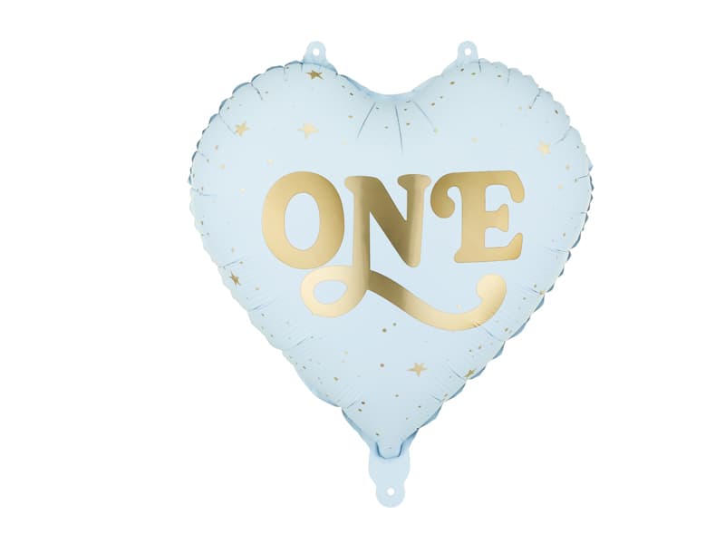 Balon plavo srce One 1