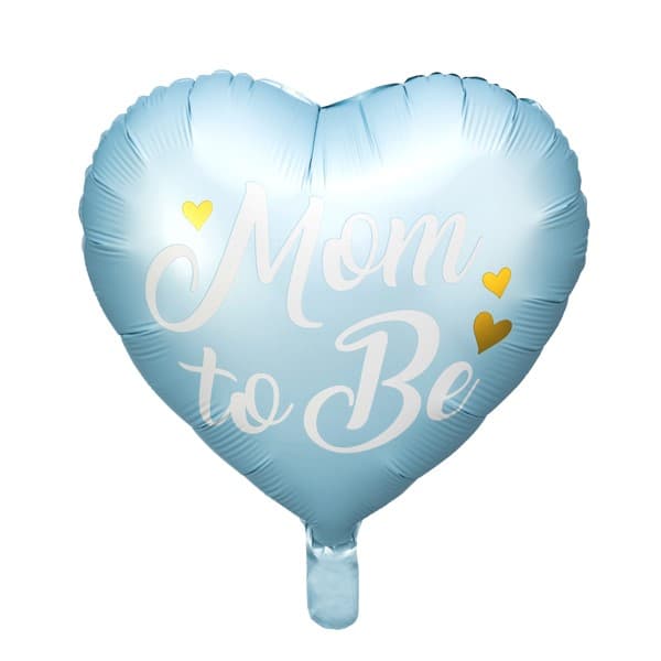 Balon Mom to be plavi 1