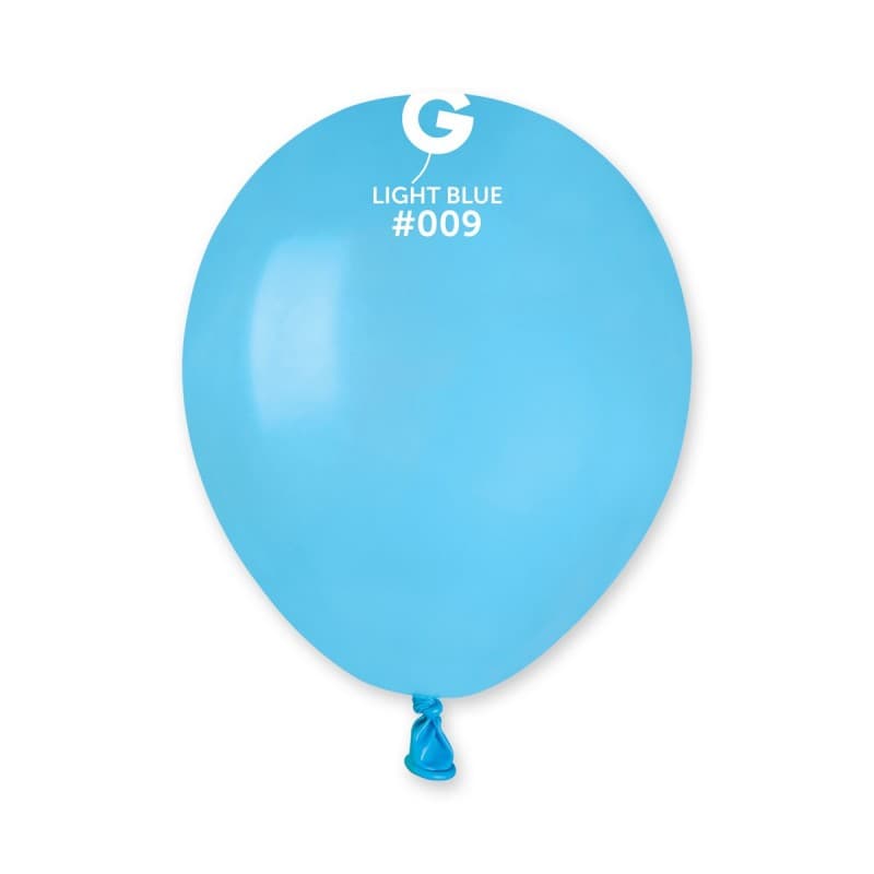 Balon Light blue 5" 1