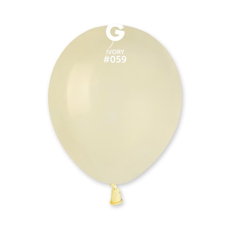 Balon Ivory 5" 1