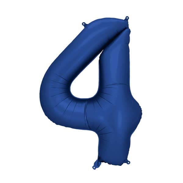 Plavi balon broj 4 1