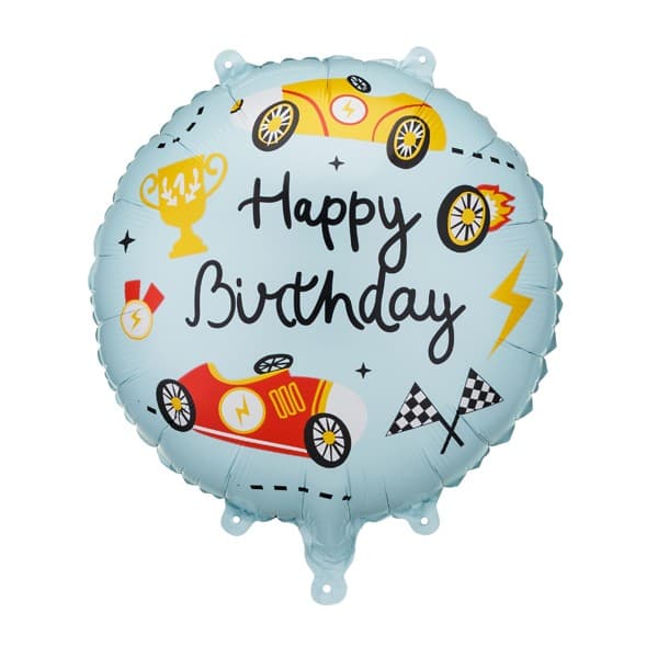 Balon Happy birthday autići 1