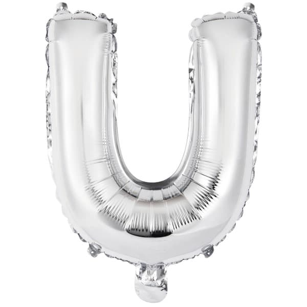 Srebrni balon slovo U 1
