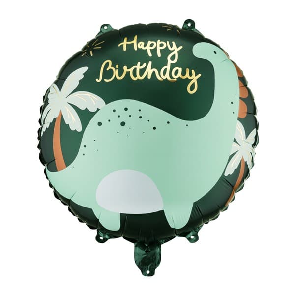Balon Happy birthday dinosaurus 1