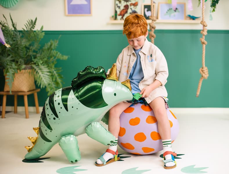Balon Triceratops zeleni 4