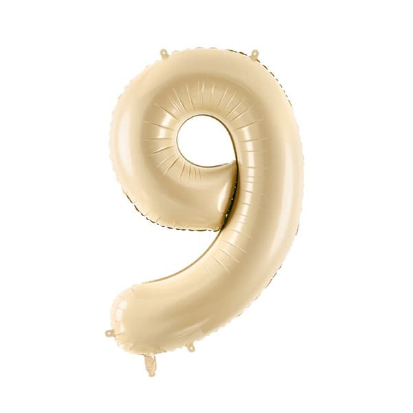 Bež balon broj 9 1