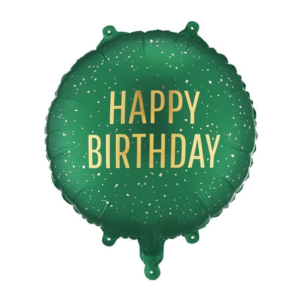 Balon Happy birthday zeleni 1