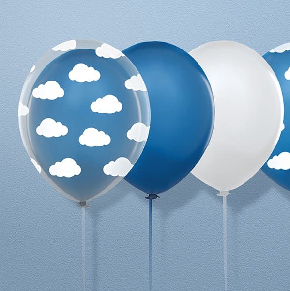 Providni balon sa bijelim oblacima 2
