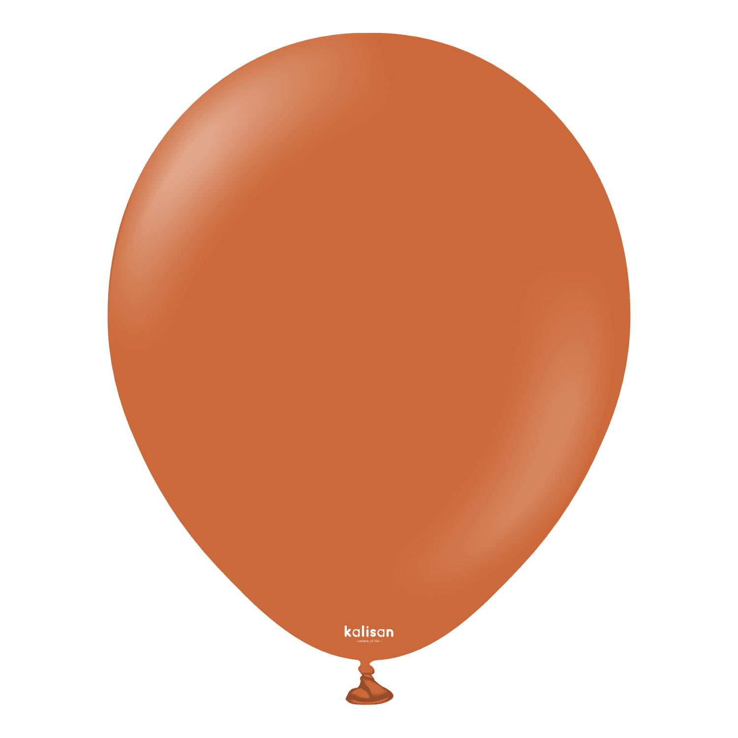 Balon Retro Rust orange 12" 1