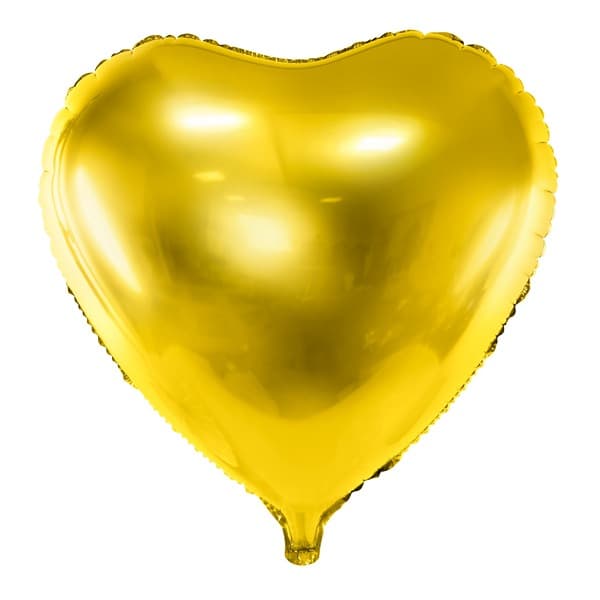Zlatni balon u obliku srca 1