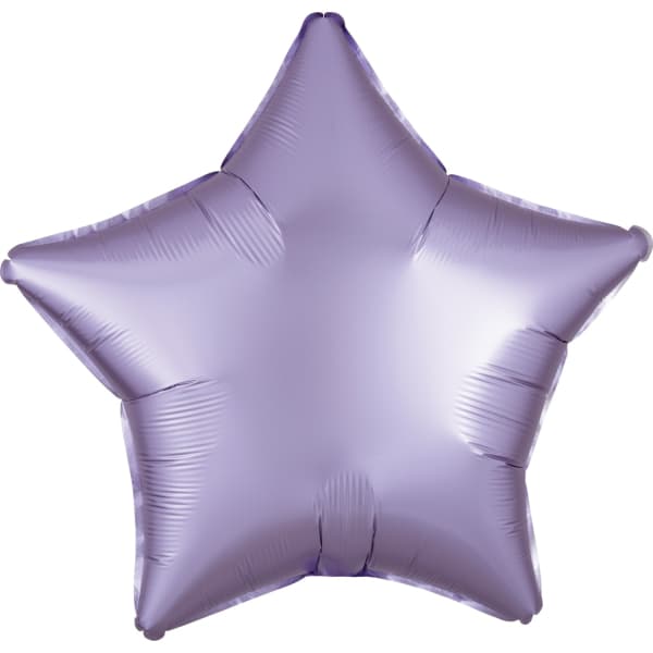 Lilac silk balon u obliku zvijezde 1