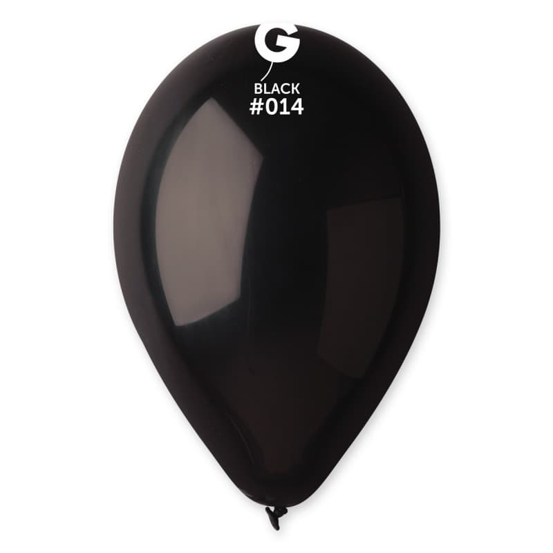 Balon Black 10" 1