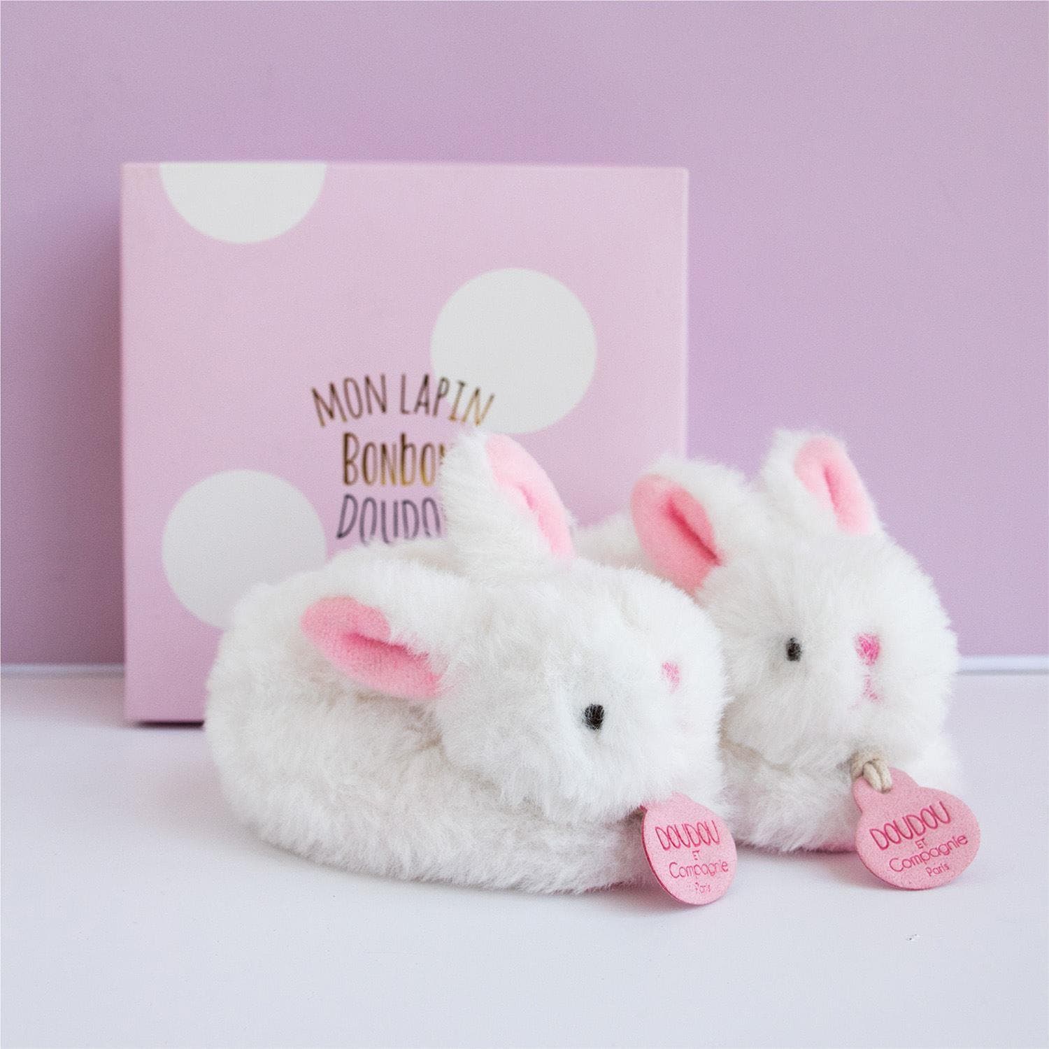 Pape - Pink candy bunny 0/6m 1