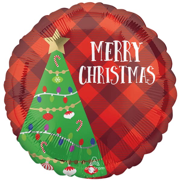 Balon jelka Merry Christmas 1