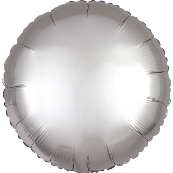 Platinum silk balon u obliku kruga 1