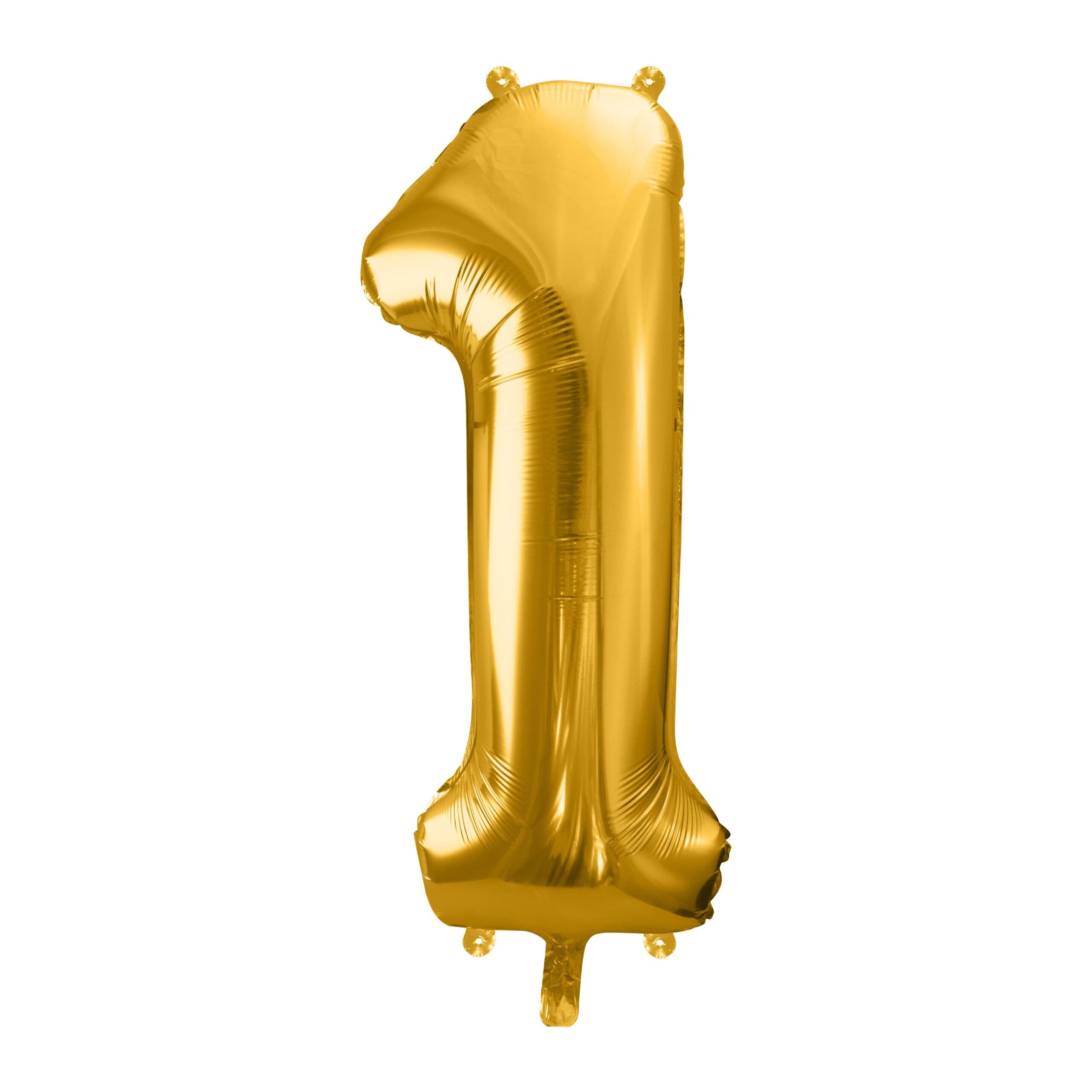 Zlatni veći balon broj 1 1