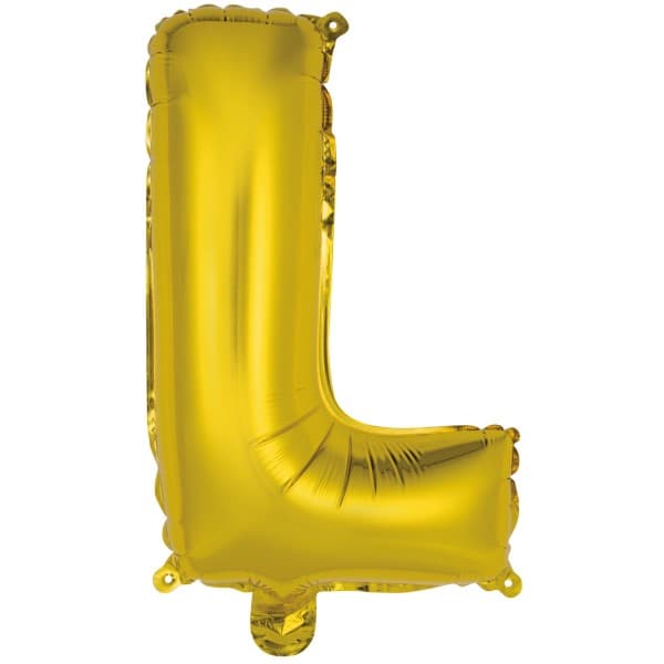 Zlatni balon slovo L 1