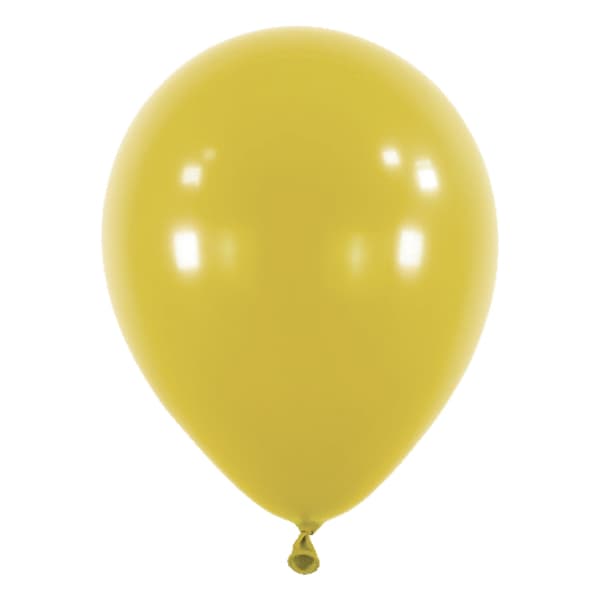 Balon Fashion mustard 11" 1