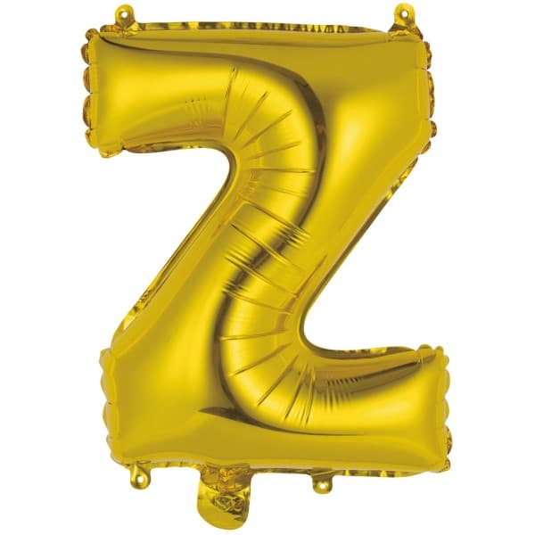 Zlatni balon slovo Z 1